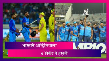India vs Australia, 3rd T20I 2022 Stat Highlights: भारताने ऑस्ट्रेलियाला 6 विकेट ने हरवले